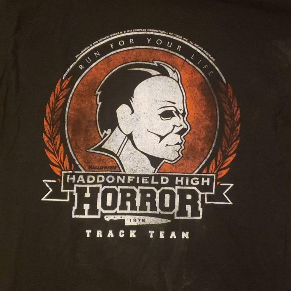 Halloween Haddonfield High Track Team T-shirt